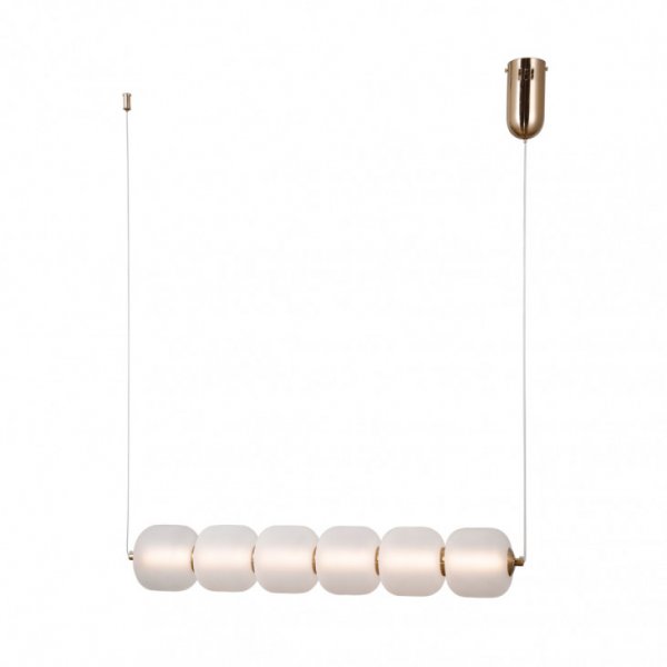 подвесной светильник ITALUX PND-34362-6H-HBR-OPAL Ganti