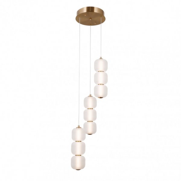 подвесной светильник ITALUX pnd-34362-9-hbr-opal Ganti 